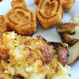 carbed up on mickey waffles