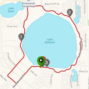 halloween hustle 5k route