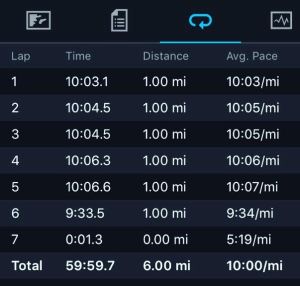 #wdwhalf - 6 mile run