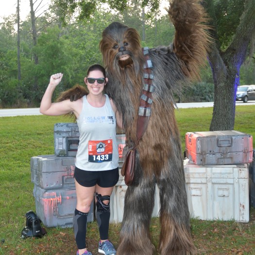 chewbacca on the race course